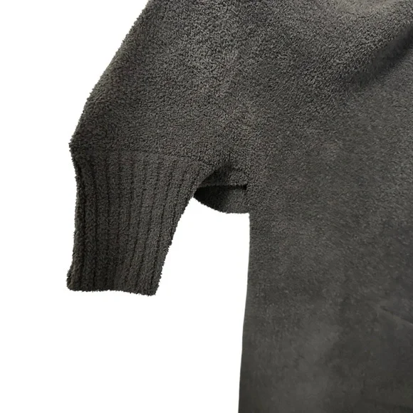 Barefoot Dreams Cozychic Womens Blanket Wrap One Size Carbon Gray - Picture 10 of 13